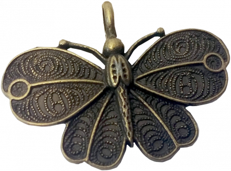Antik Anhänger Schmetterling ☆ Steampunk ☆ Antik Bronze ☆ Schmuckherstellung ☆ Beads 