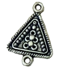 Ornament Dreieck Verbinder ☆ Antik Silber ☆ Zwischenstück 
