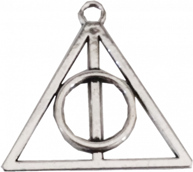 Harry Potter Heiligtümer des Todes Anhänger ☆ Antik Silber 
